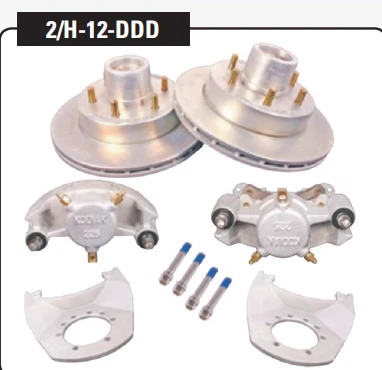 5200–6000 LB トレーラーアクスル用 12 インチ ブレーキローター